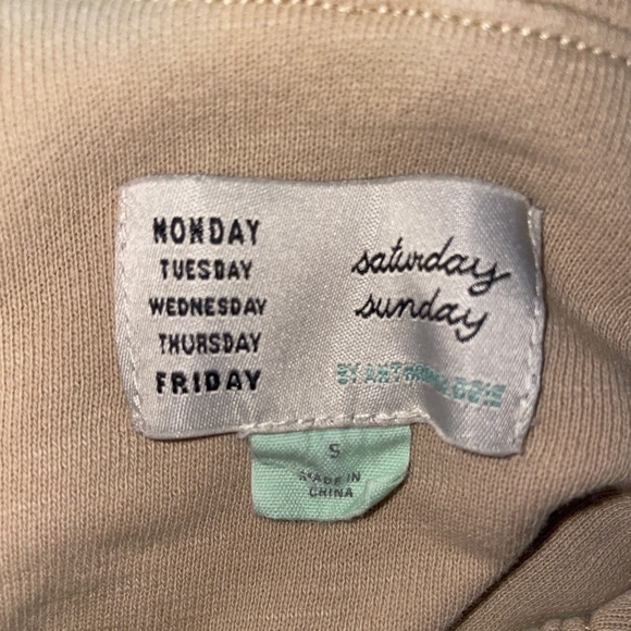 Anthropologie Saturday Sunday Oversized Hoodie Sz S - Picture 7 of 7